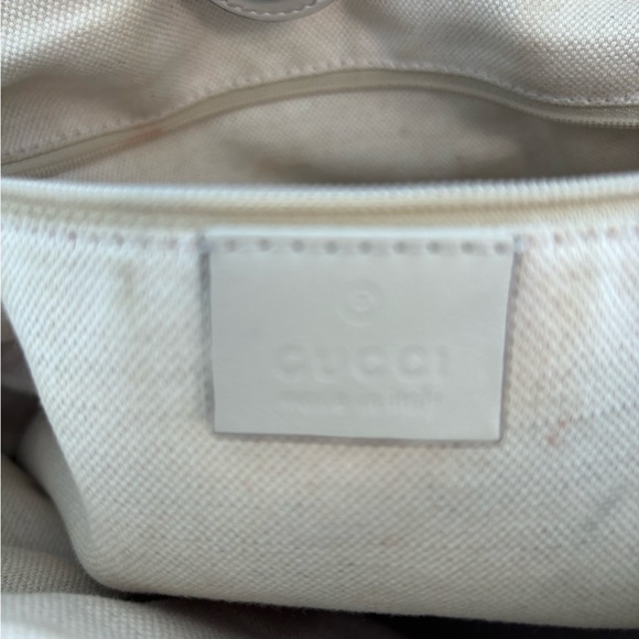 Auth GUCCI Tote Leather Guccissima Handbag 211944 F/S 520981 amazing condition - Picture 5 of 10